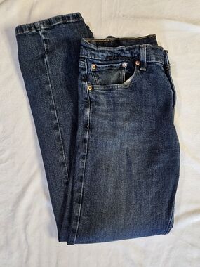 Men's Levi's 505 Regular Fit Blue Jeans GUC 32/32